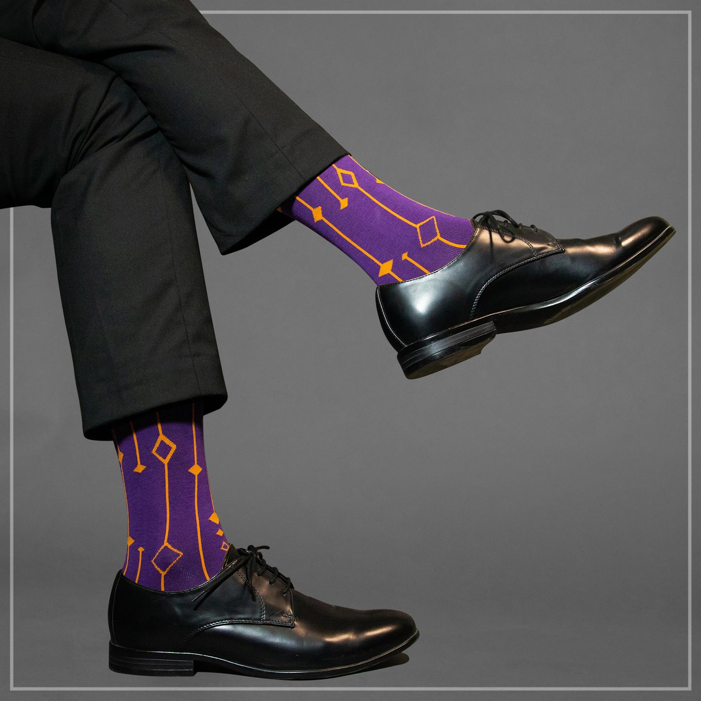 Bold Moves Cotton Socks Pack of 3 – Where Style Meets Confidence | Loomaya