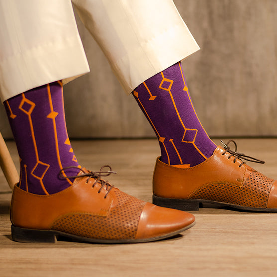 Bold Moves Cotton Socks Pack of 3 – Where Style Meets Confidence | Loomaya