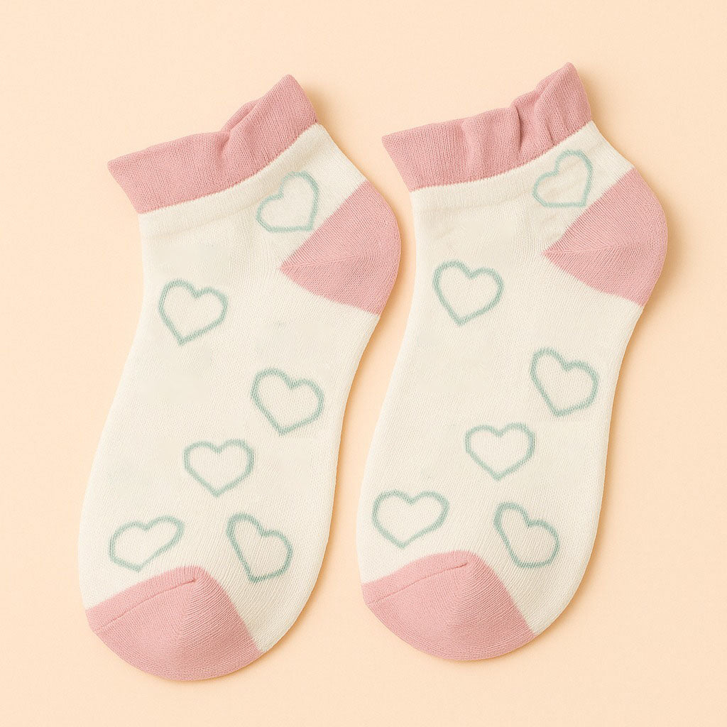Pink Crush Frill Socks – Pack of 3