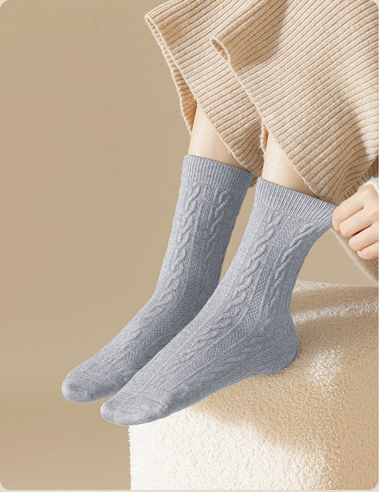 Everyday Grace Patterned Cotton Socks – Pack of 5