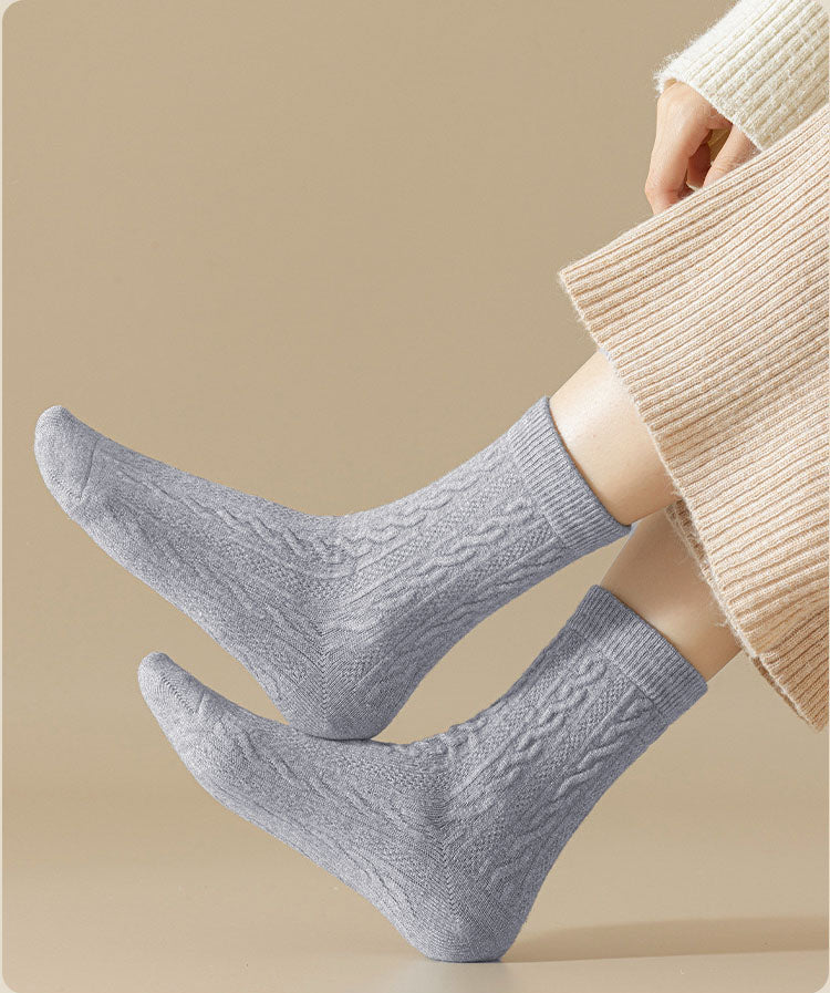 Everyday Grace Patterned Cotton Socks – Pack of 5