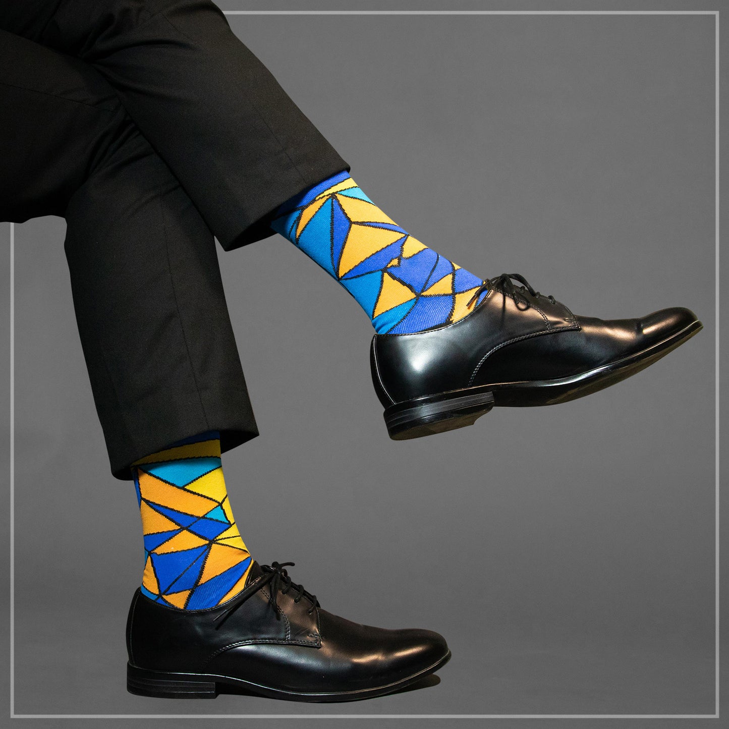 Bold Moves Cotton Socks Pack of 3 – Where Style Meets Confidence | Loomaya