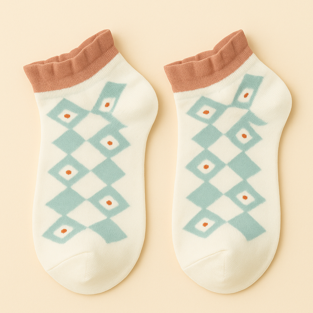 Blossom Floral Fantasy Socks - Pack of 3