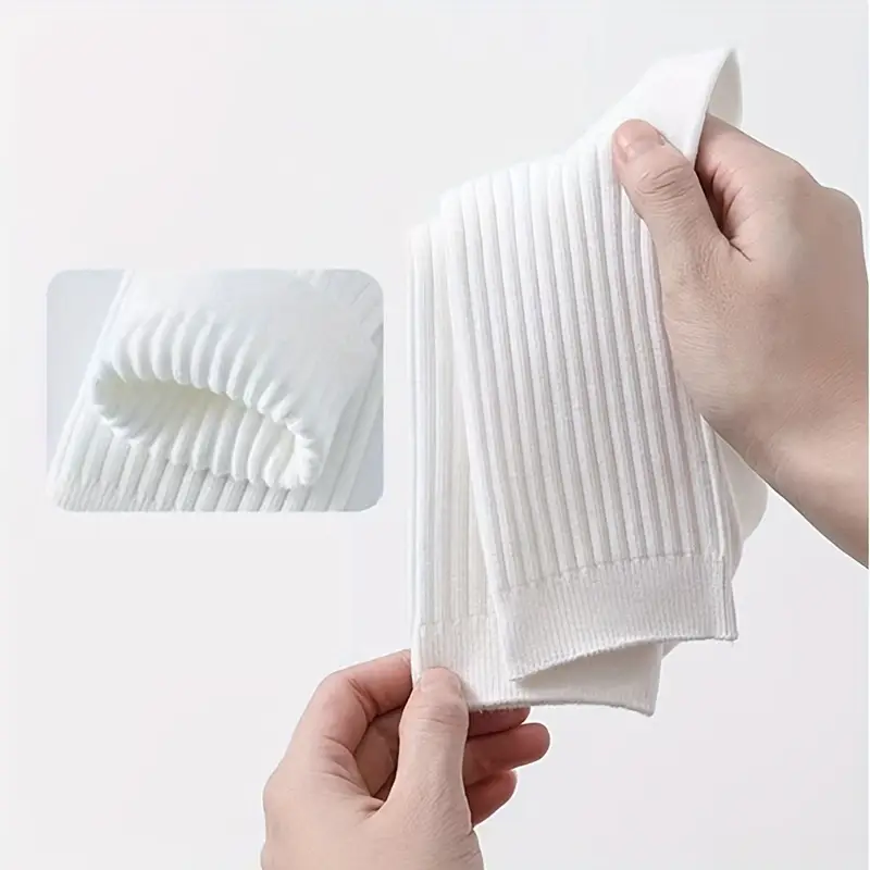 Premium Combed Cotton Socks – Classic Duo Pack (1 White + 1 Black)
