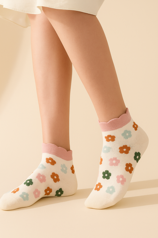 Pink Crush Frill Socks – Pack of 3