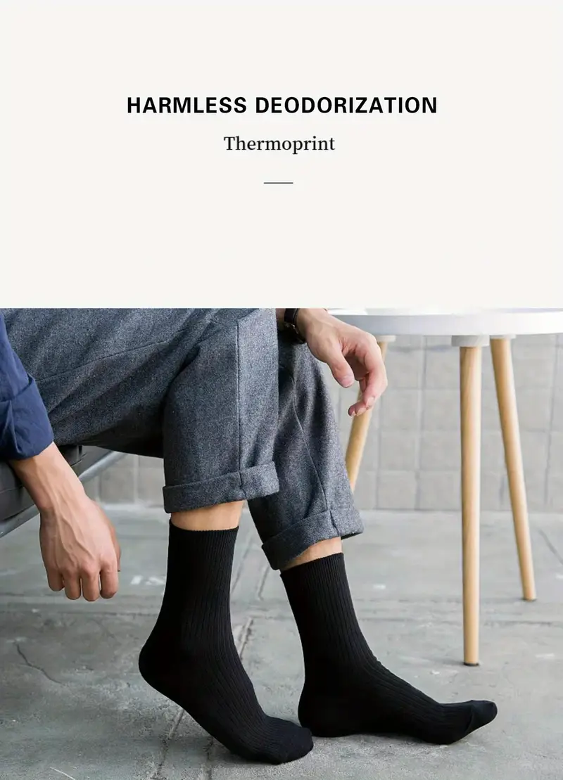 Premium Combed Cotton Socks – Classic Duo Pack (1 White + 1 Black)
