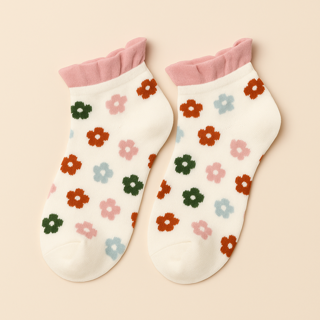 Pink Crush Frill Socks – Pack of 3